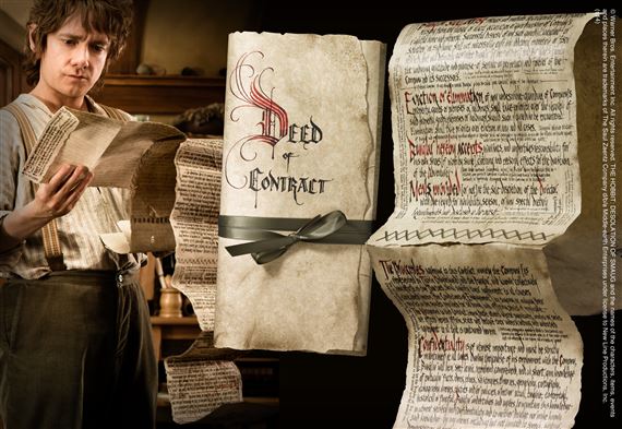 BILBO BAGGINS' Contract